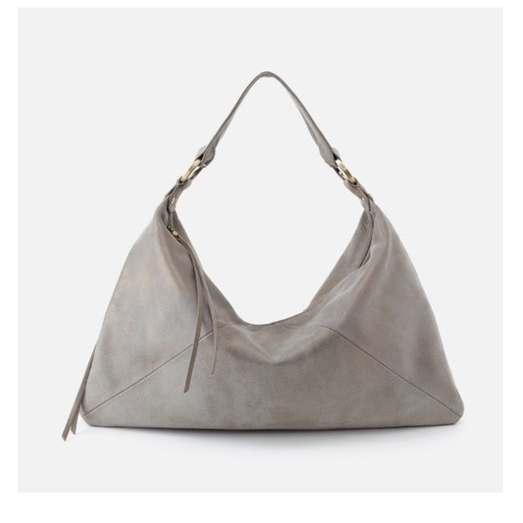 HOBO Bags Nwt Hobo Paulette Shoulder Bag Granite Gold Poshmark